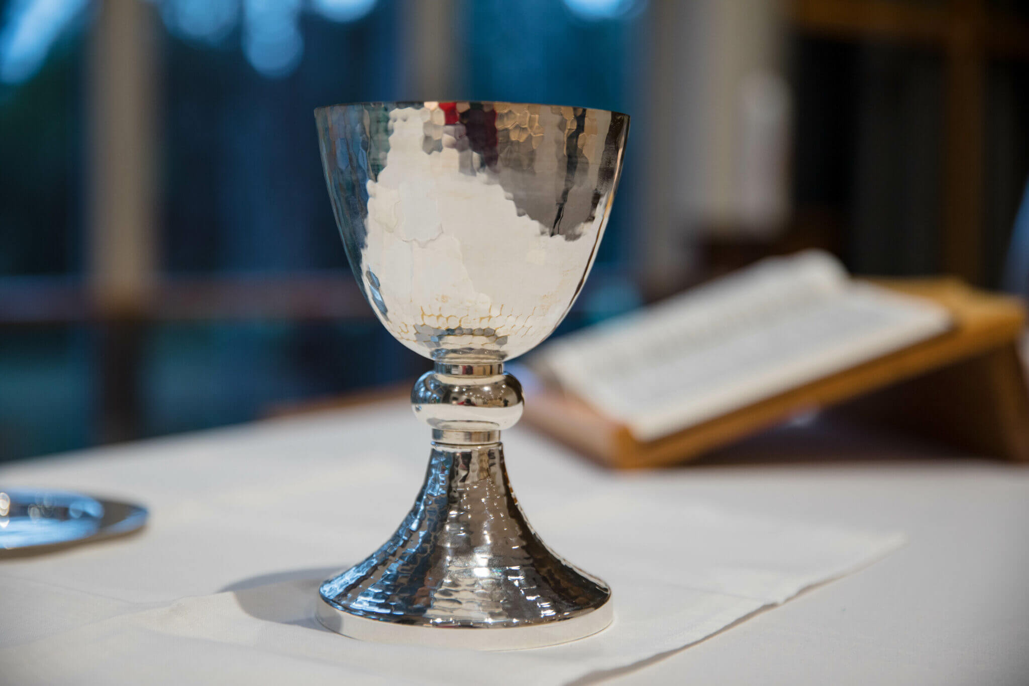 Chalice on the altar